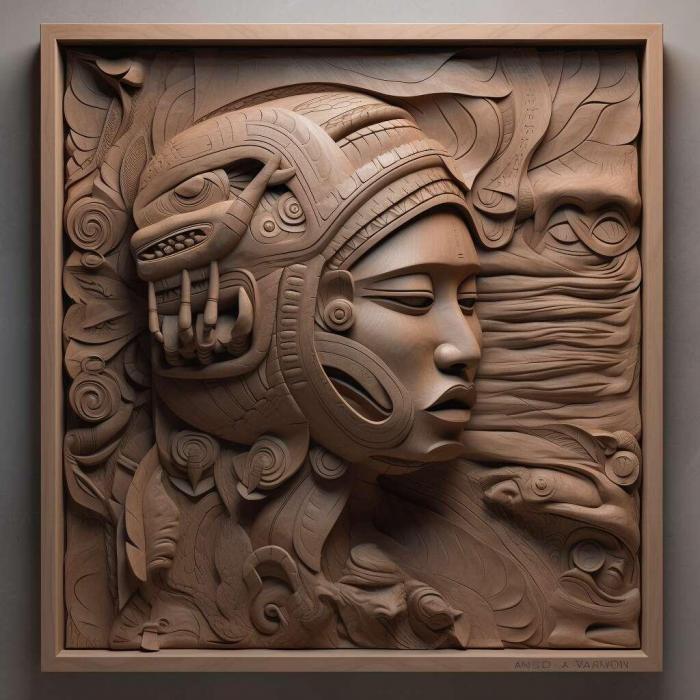 نموذج ثلاثي الأبعاد لآلة CNC 3D Art 